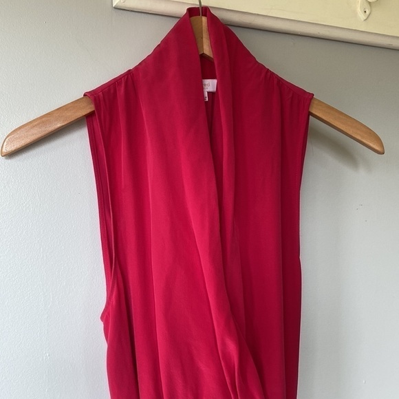 Aritzia Wilfred 100% Silk Pink Sabine Dress Size XS - Picture 8 of 10